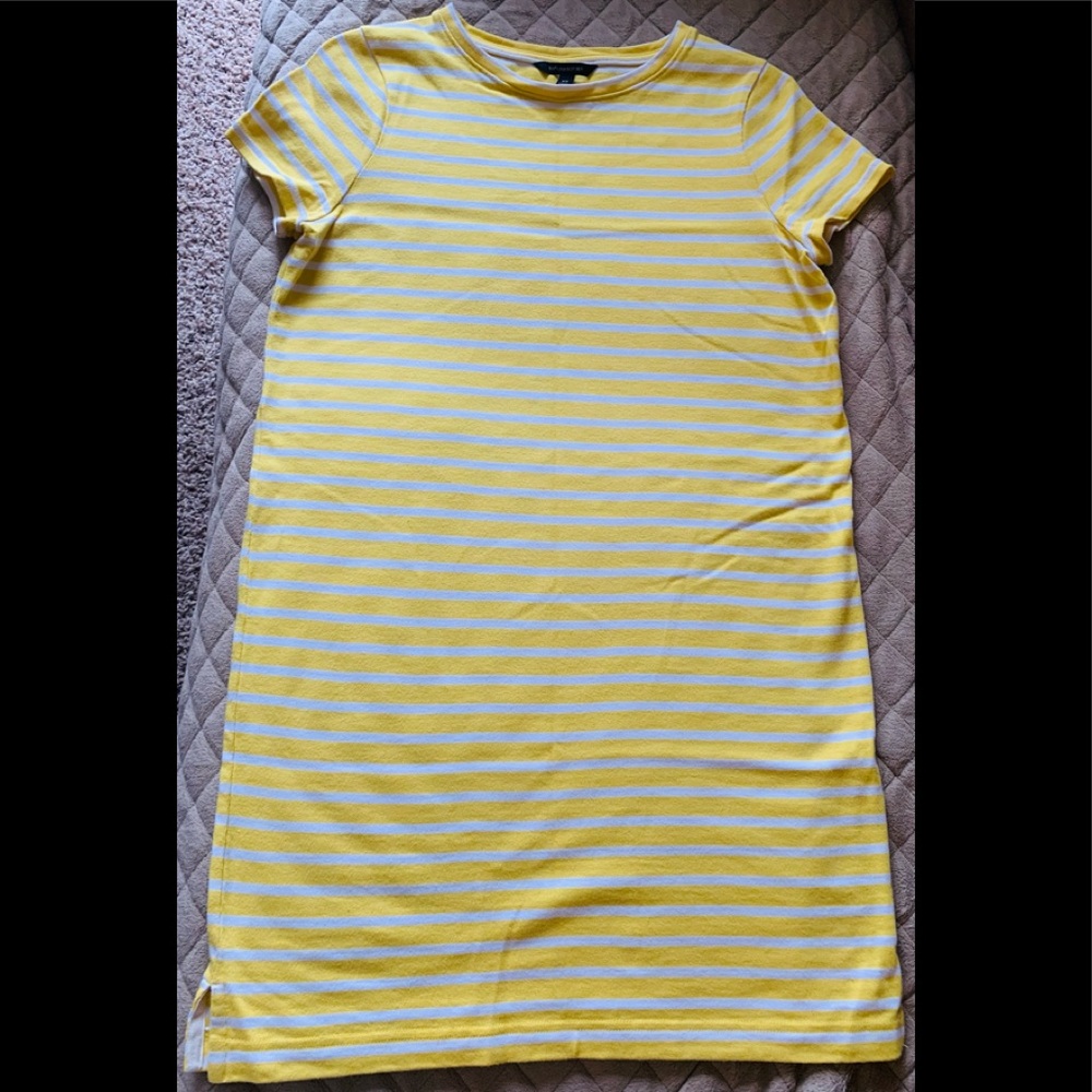 Banana Republic Striped Cotton Dress.